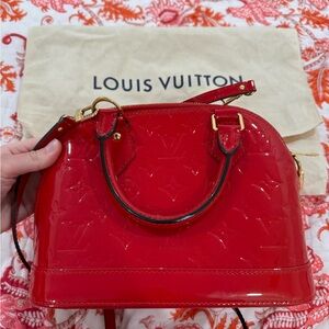 [MAKE AN OFFER!] Louis Vuitton Red Vernis Alma BB